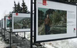 В казанском парке Победы открылась фотовыставка, посвященная героям России