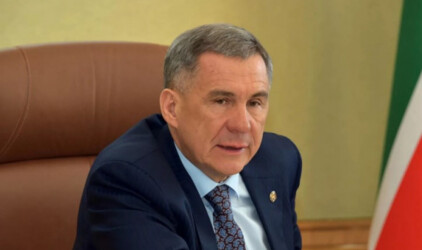 Рустама Минниханова переизбрали на пост главы Татарстана