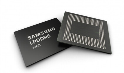 Samsung запускает массовое производство первых в отрасли модулей памяти 12Гбит LPDDR5 DRAM для флагманских смартфонов