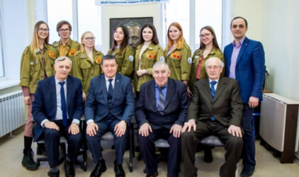 Встреча активистов с ветеранами стройотрядовского движения академии